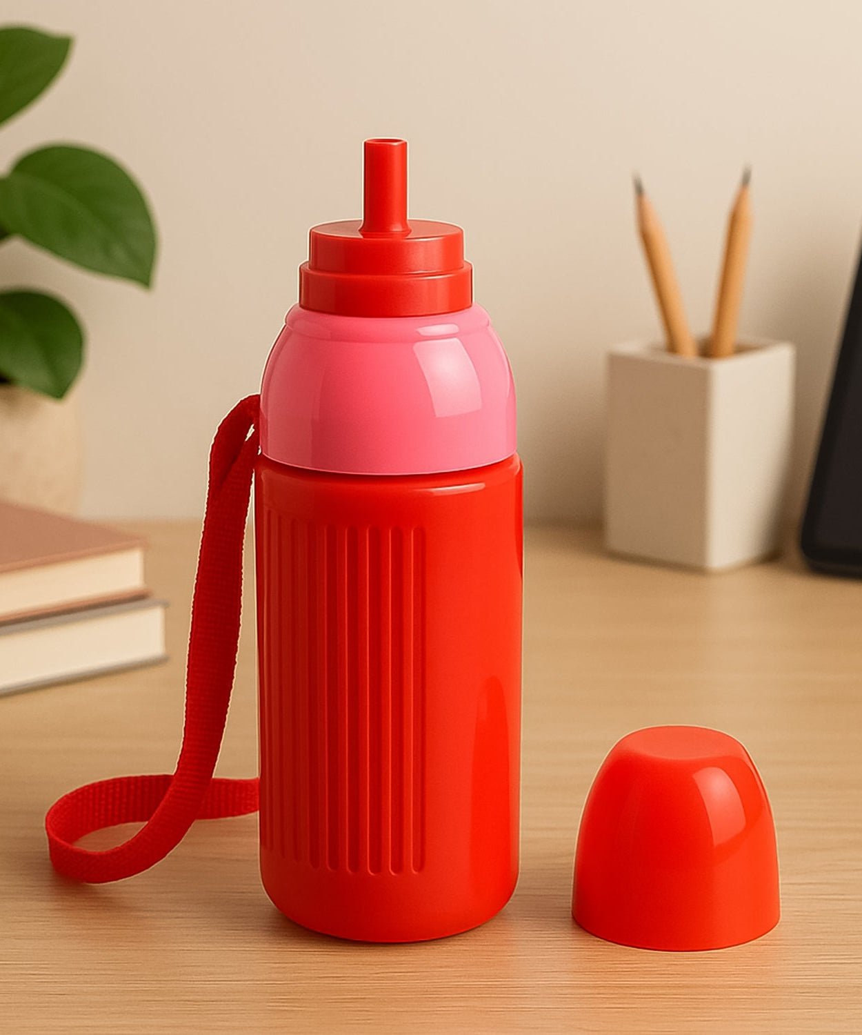 500ML Kids Insulated Plastic Water Bottle (1 Pc)