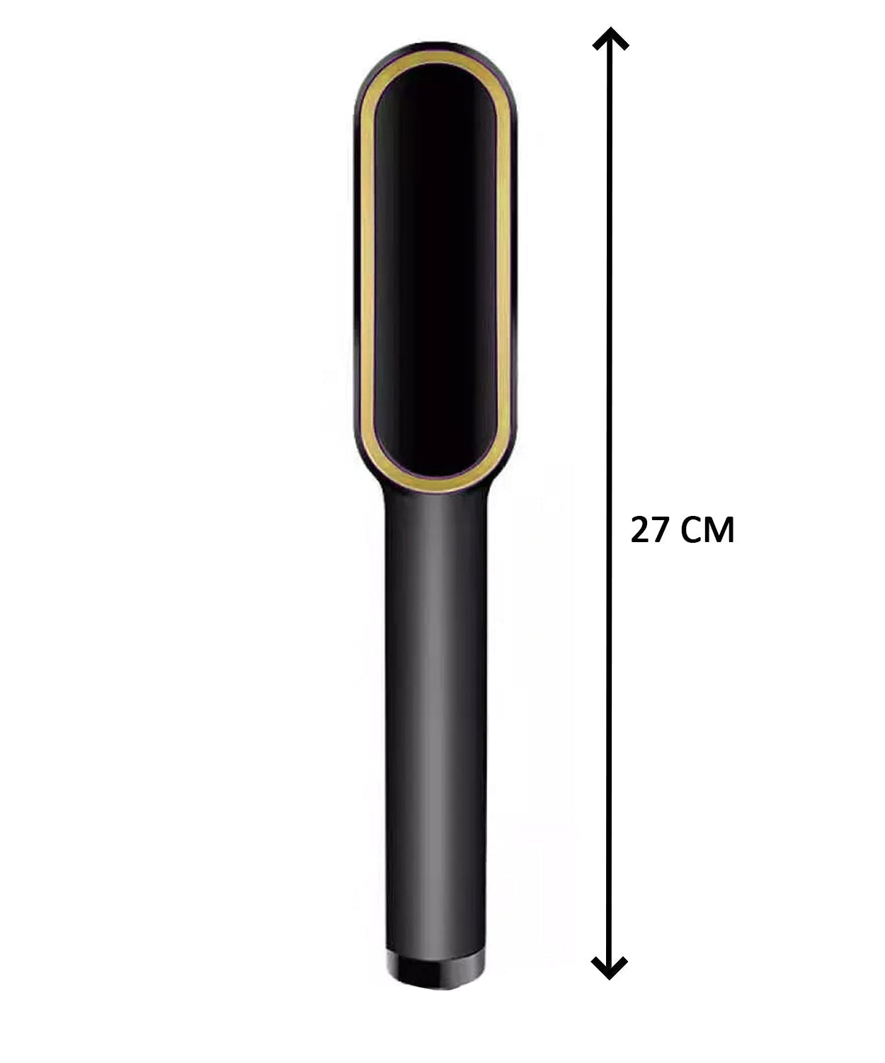 Hair straightener with LED display