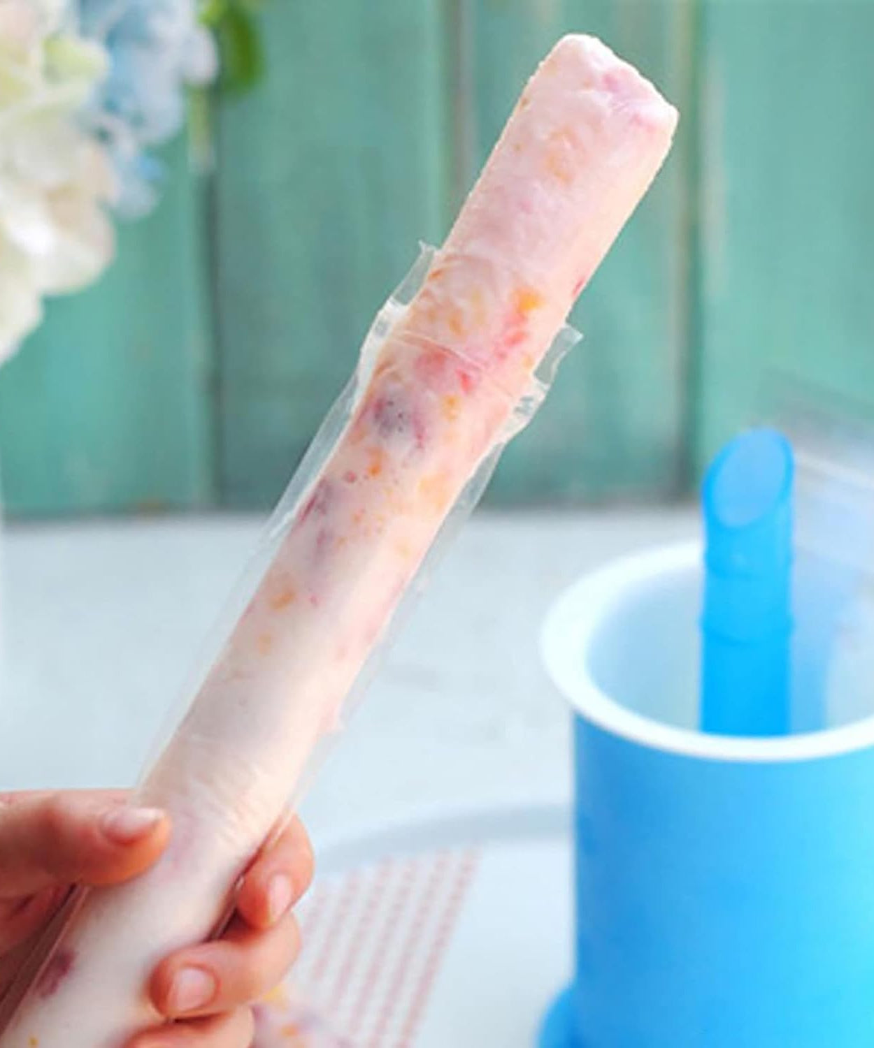 DIY Manual Popsicle Maker – Reusable Ice Cream Mold (Approx 20 Pcs Packing Bag)