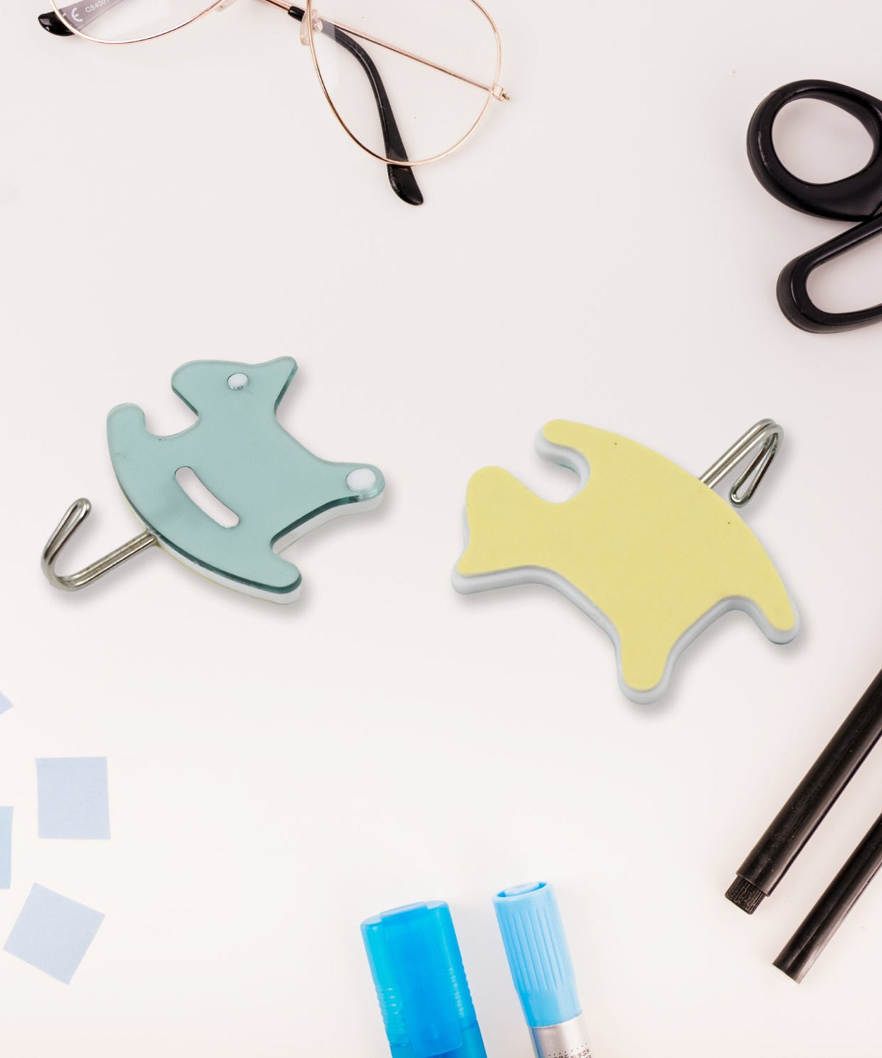 Multipurpose Self-Adhesive hooks (2 Pc Set)