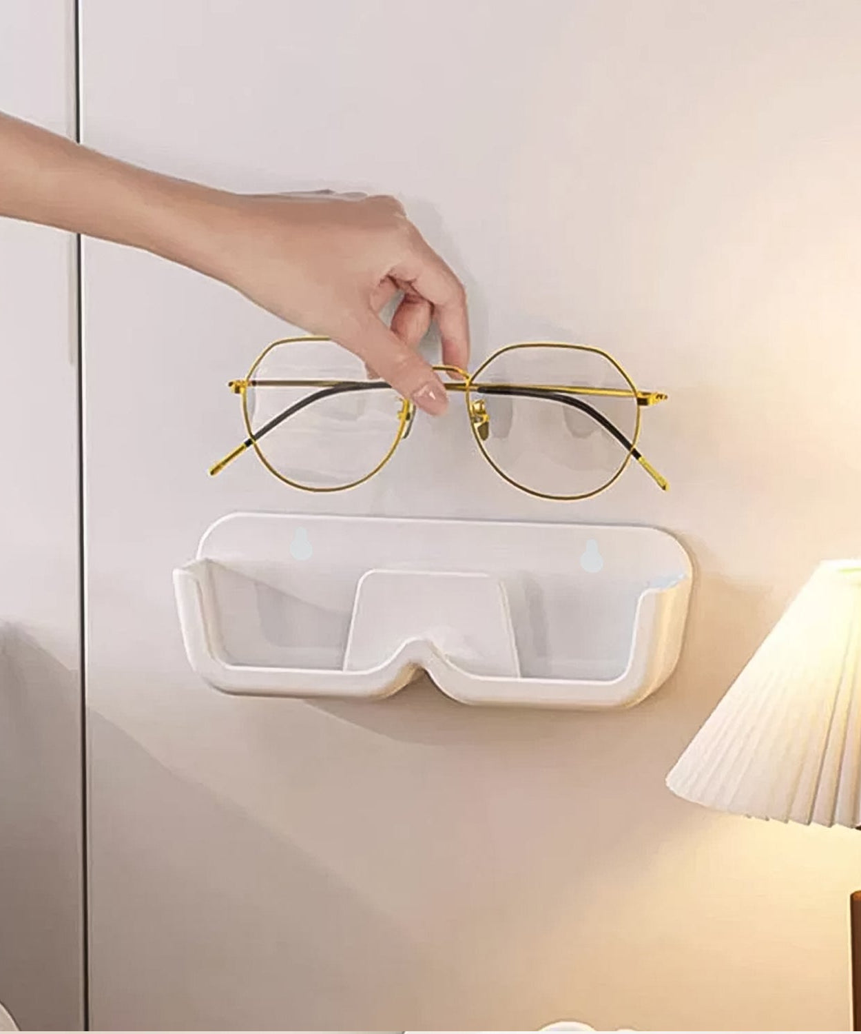 Wall Mount / Adhesive Sunglass Holder (1 Pc)