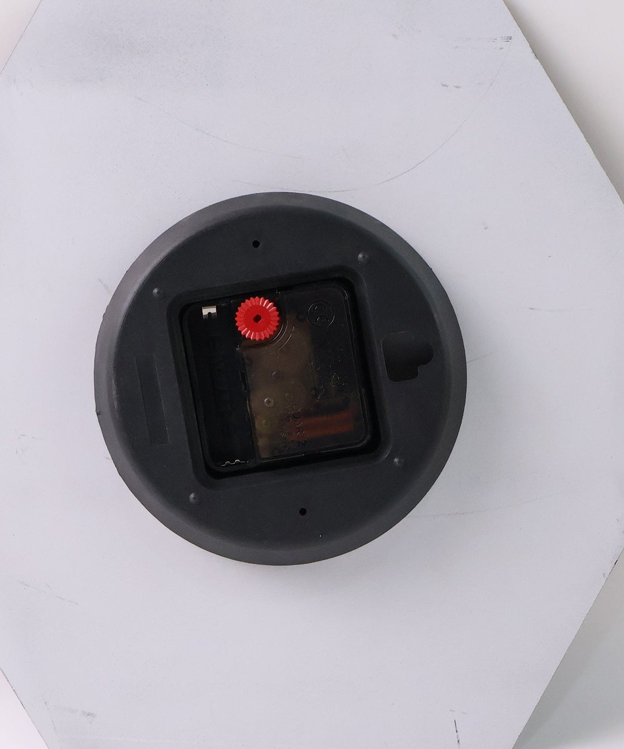 Hexagon Shape Wall Clock 