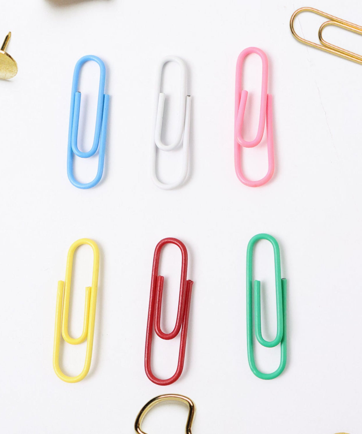 Multicolor Office Paper Clips 