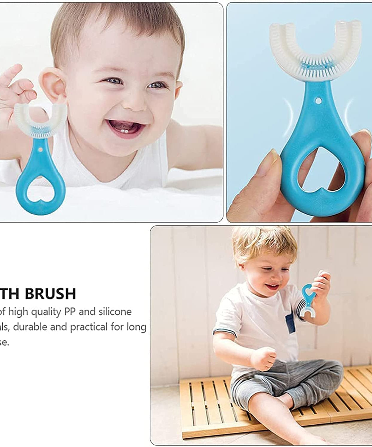 U S toothbrush for toddlers, easy to handle