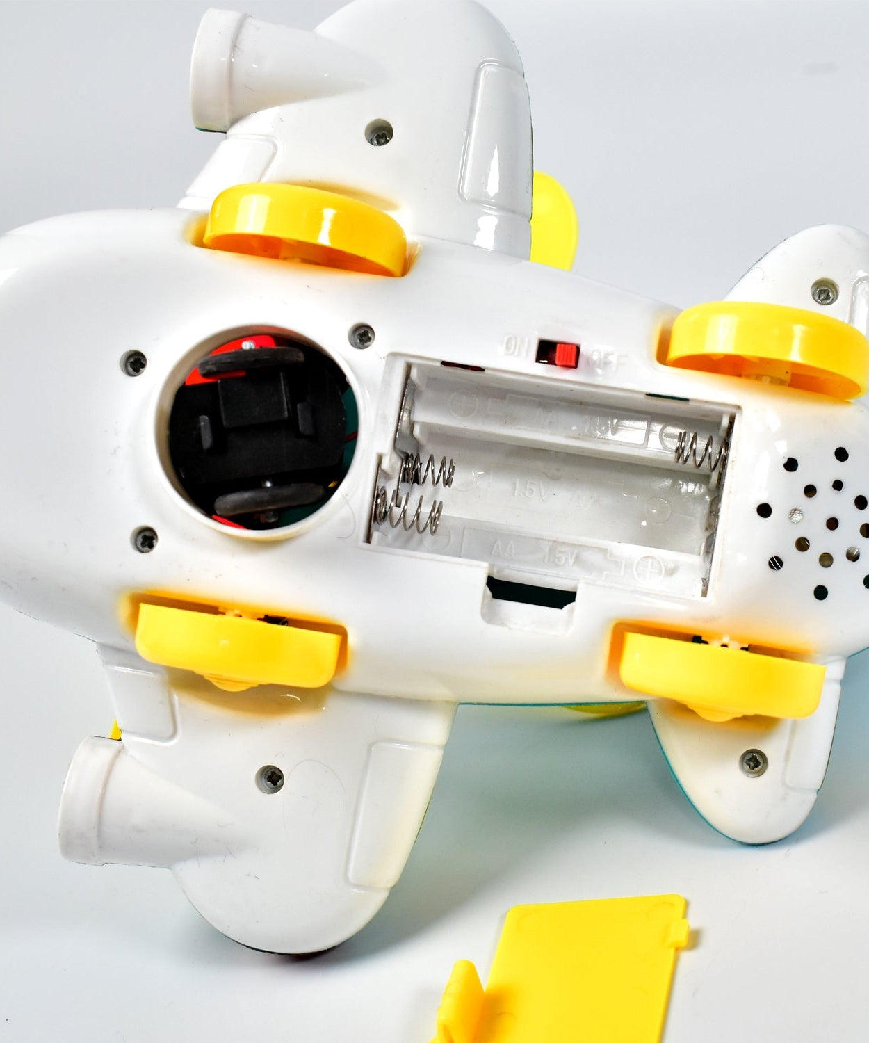 Bright toy airplane for babies