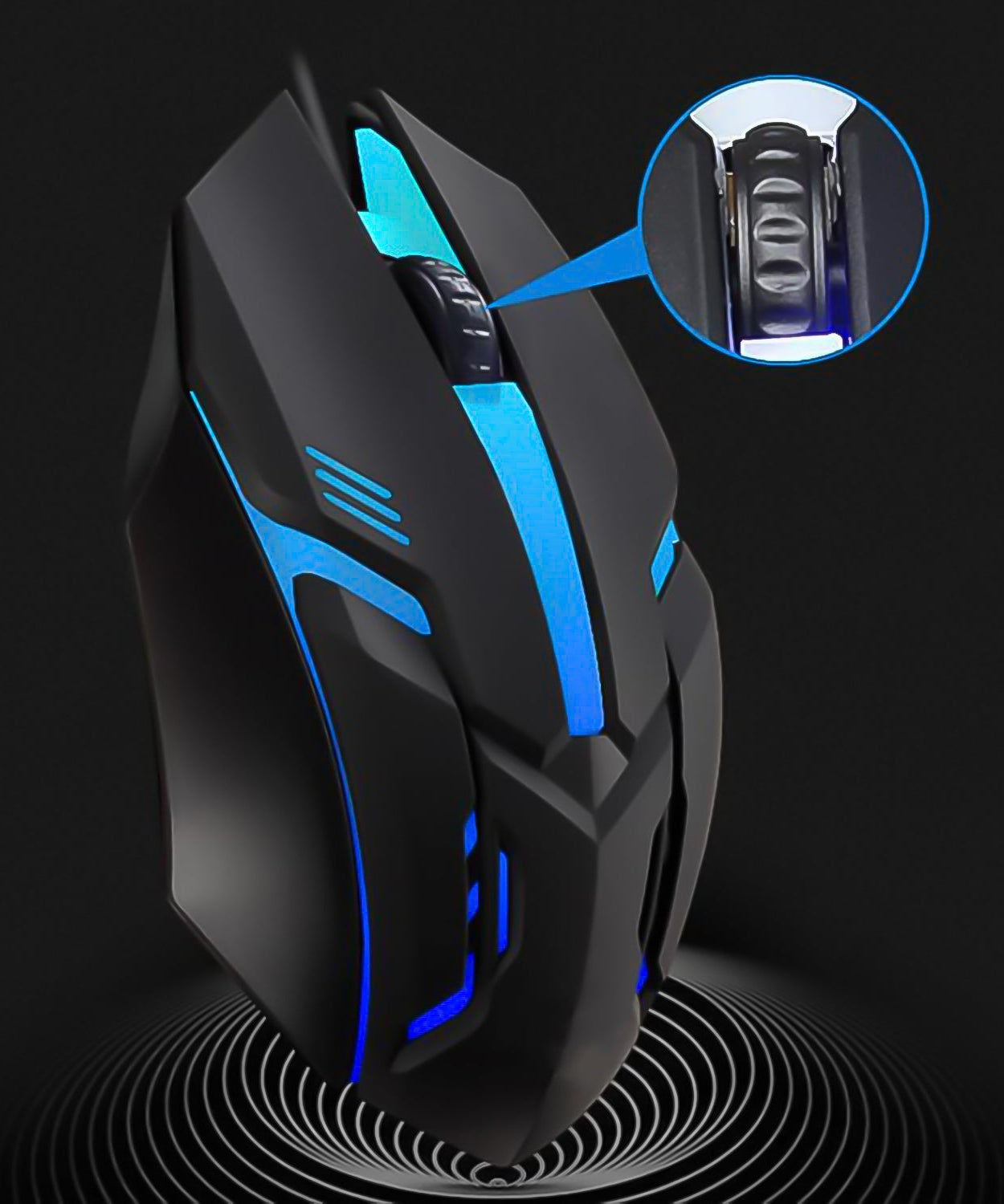 Computer / Laptop USB Wired Optical Mouse (1 Pc)