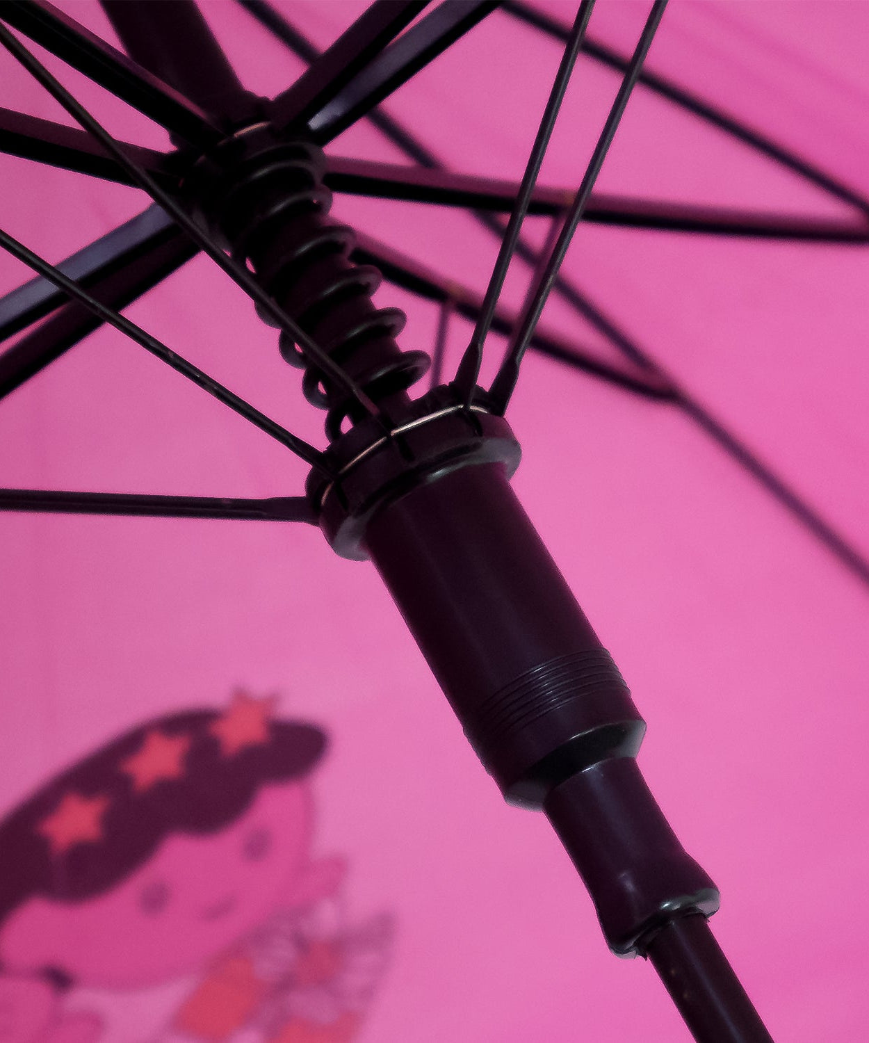 Classic Hook Handle Umbrella – Windproof & Waterproof Rain Protection (1 Pc)