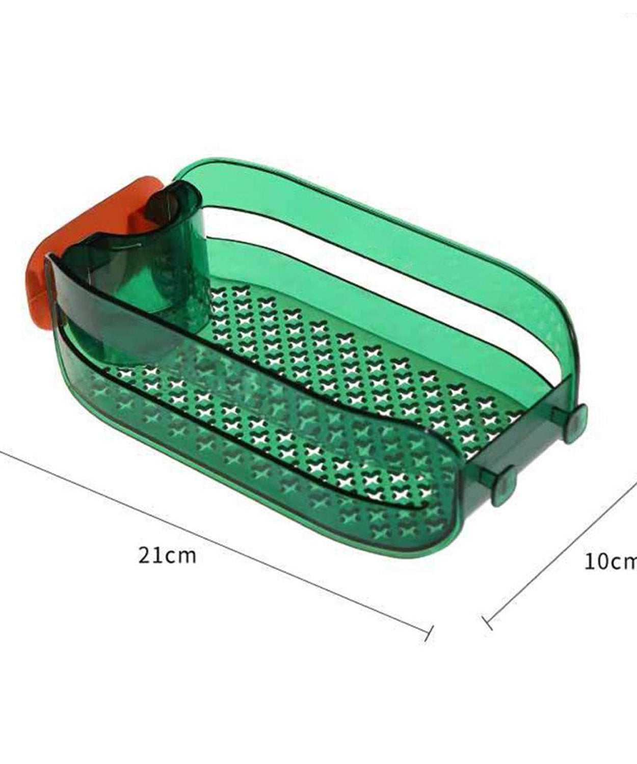 Drain basket for faucet, plastic, used for sink straining