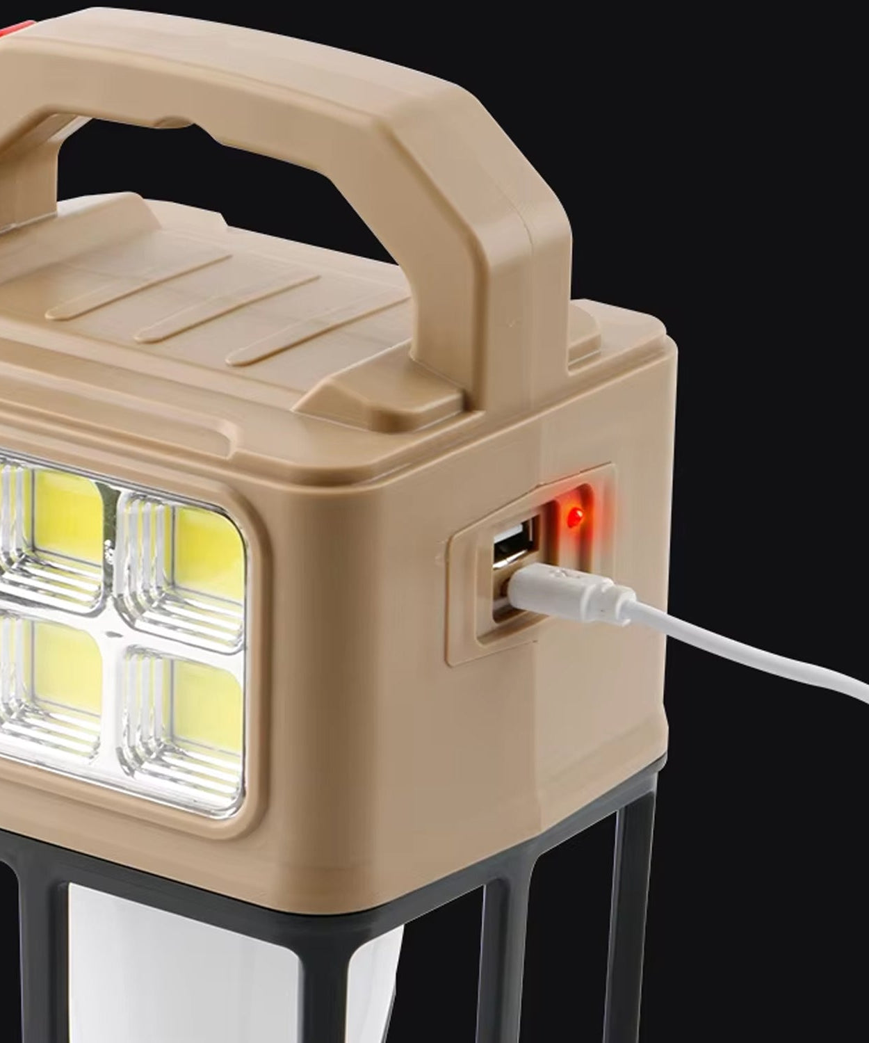 Solar Portable Camping Lantern 3 Light Modes Camping Lantern