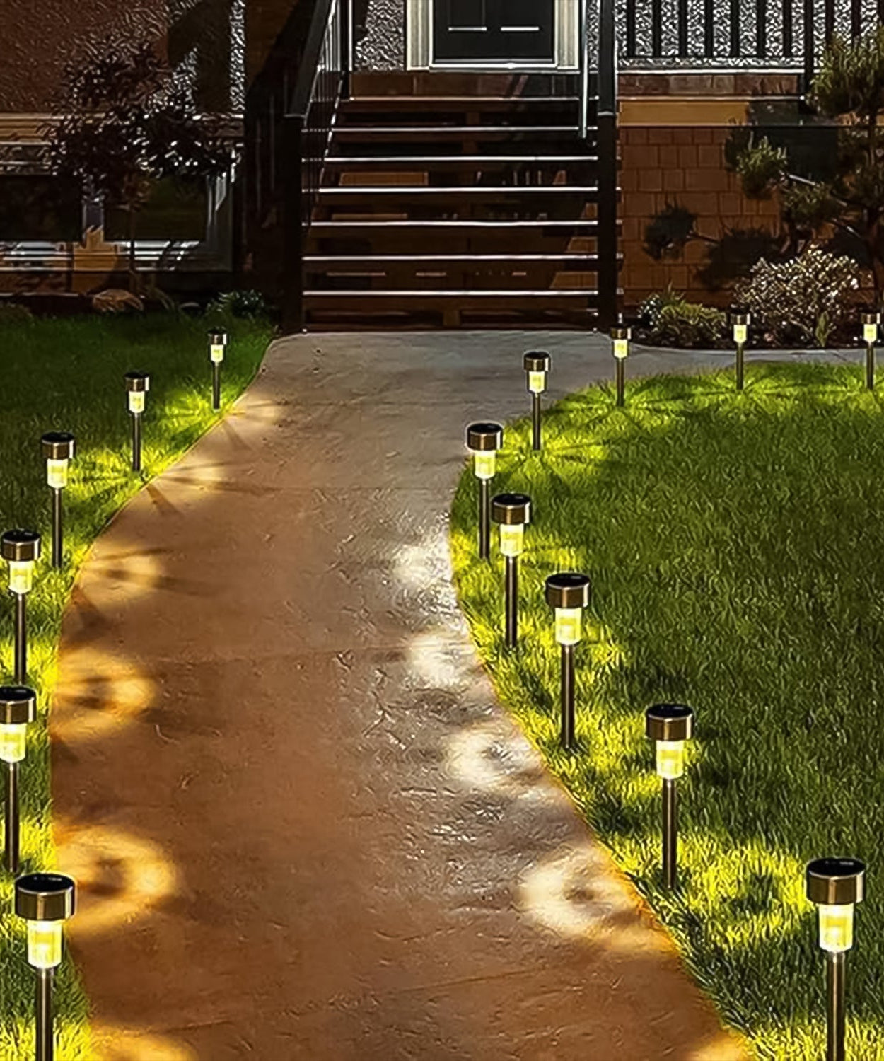 LED Stainless Steel Solar Walkway Light