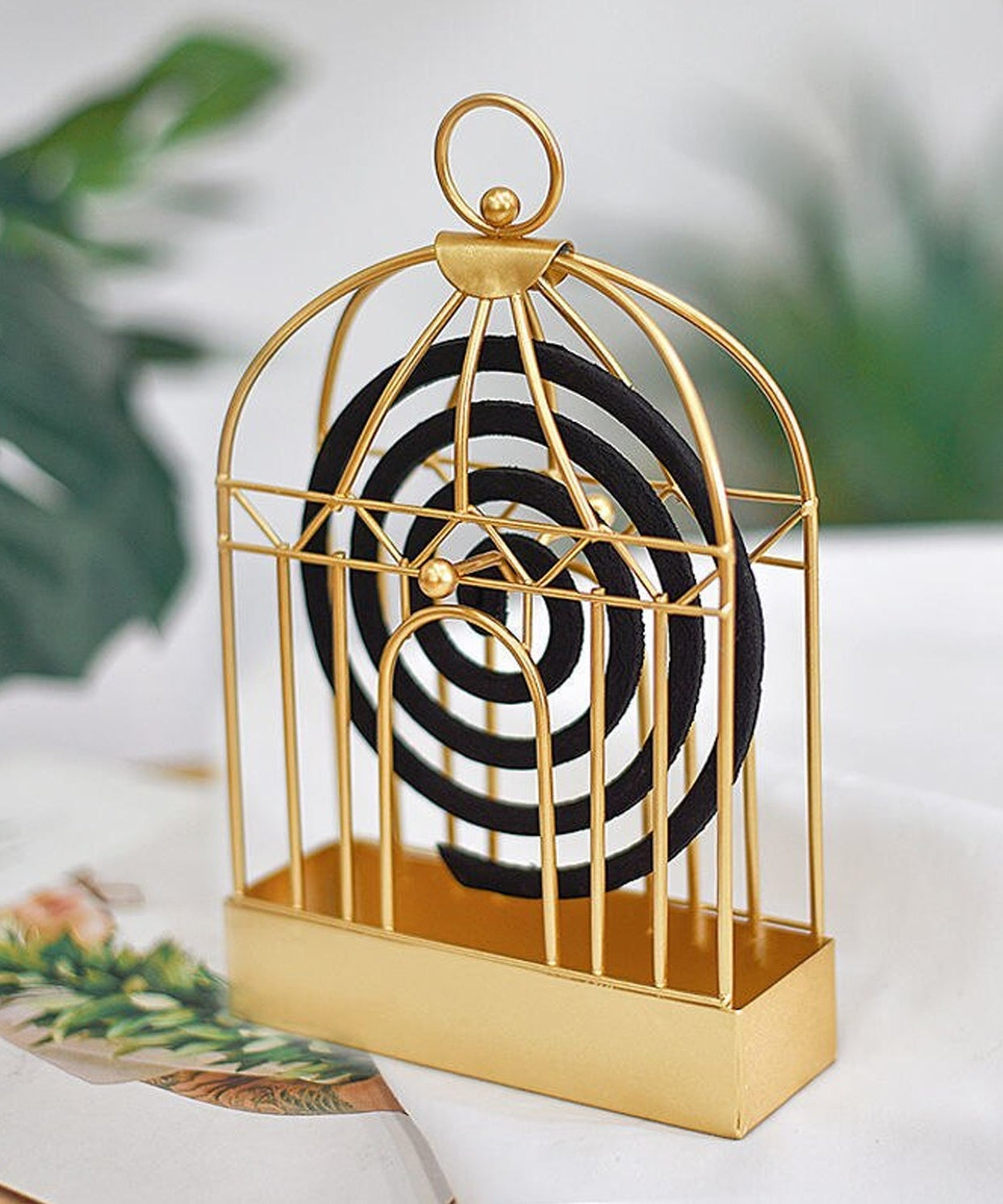 Household mosquito coil holder