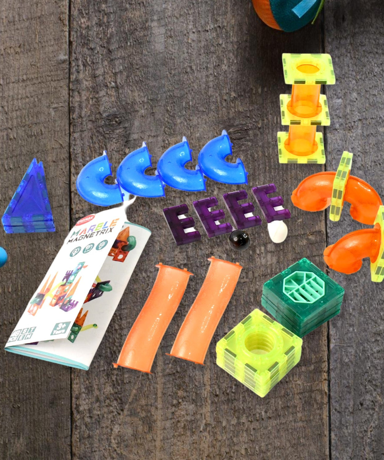 Marble Magnetrix Magnetic Marble Run Building Set