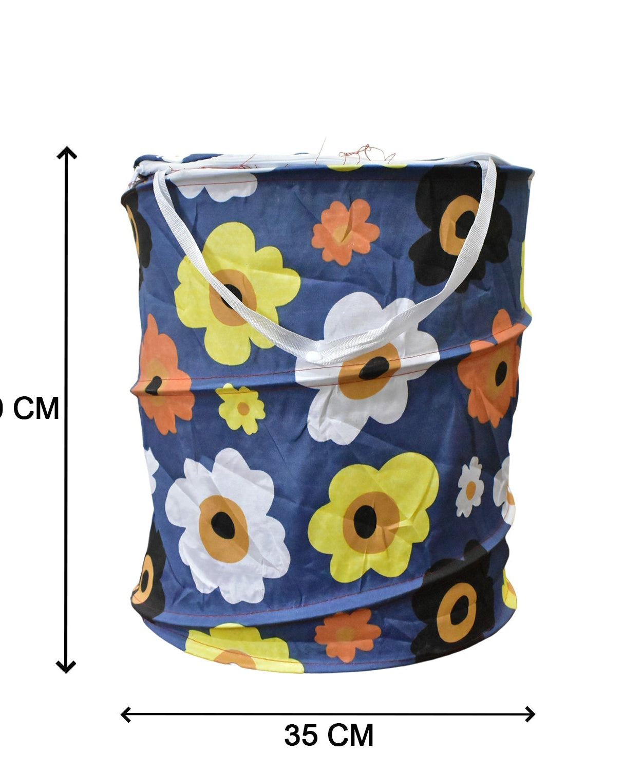 Canvas laundry bag with stylish design