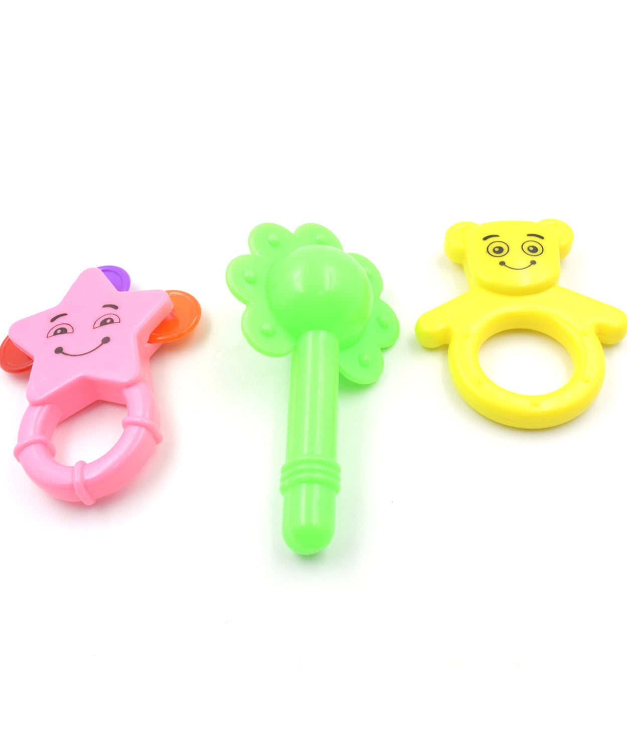Colorful musical rattle toy for babies