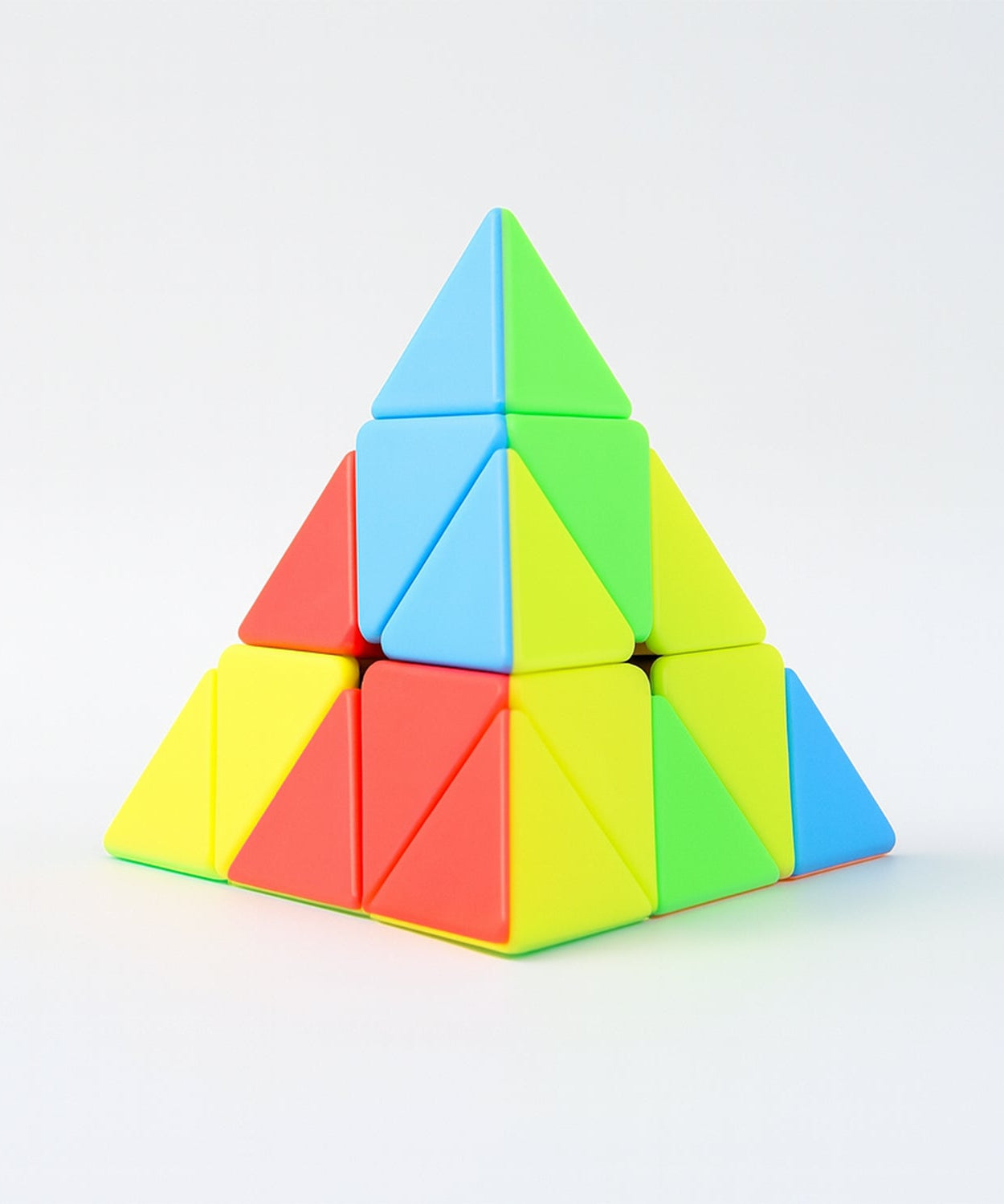 Magnetic Pyramid Cube Puzzle