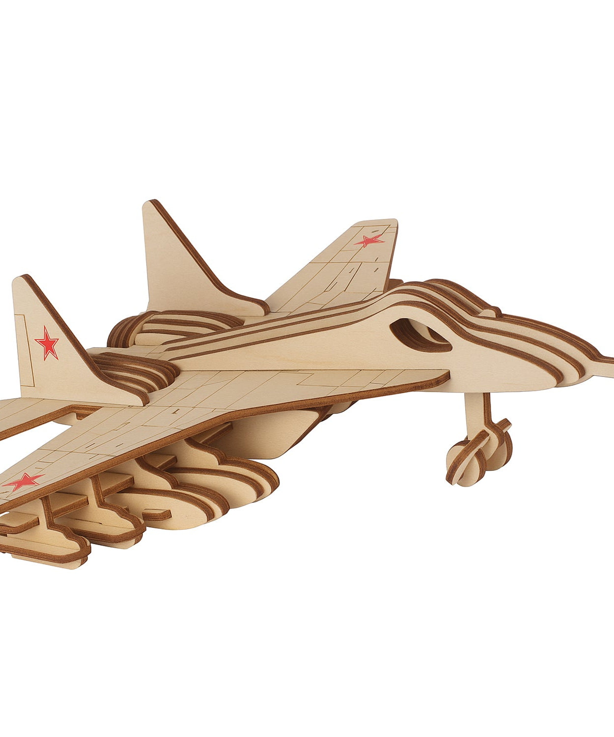Fighter Jet Wooden Puzzle Kit