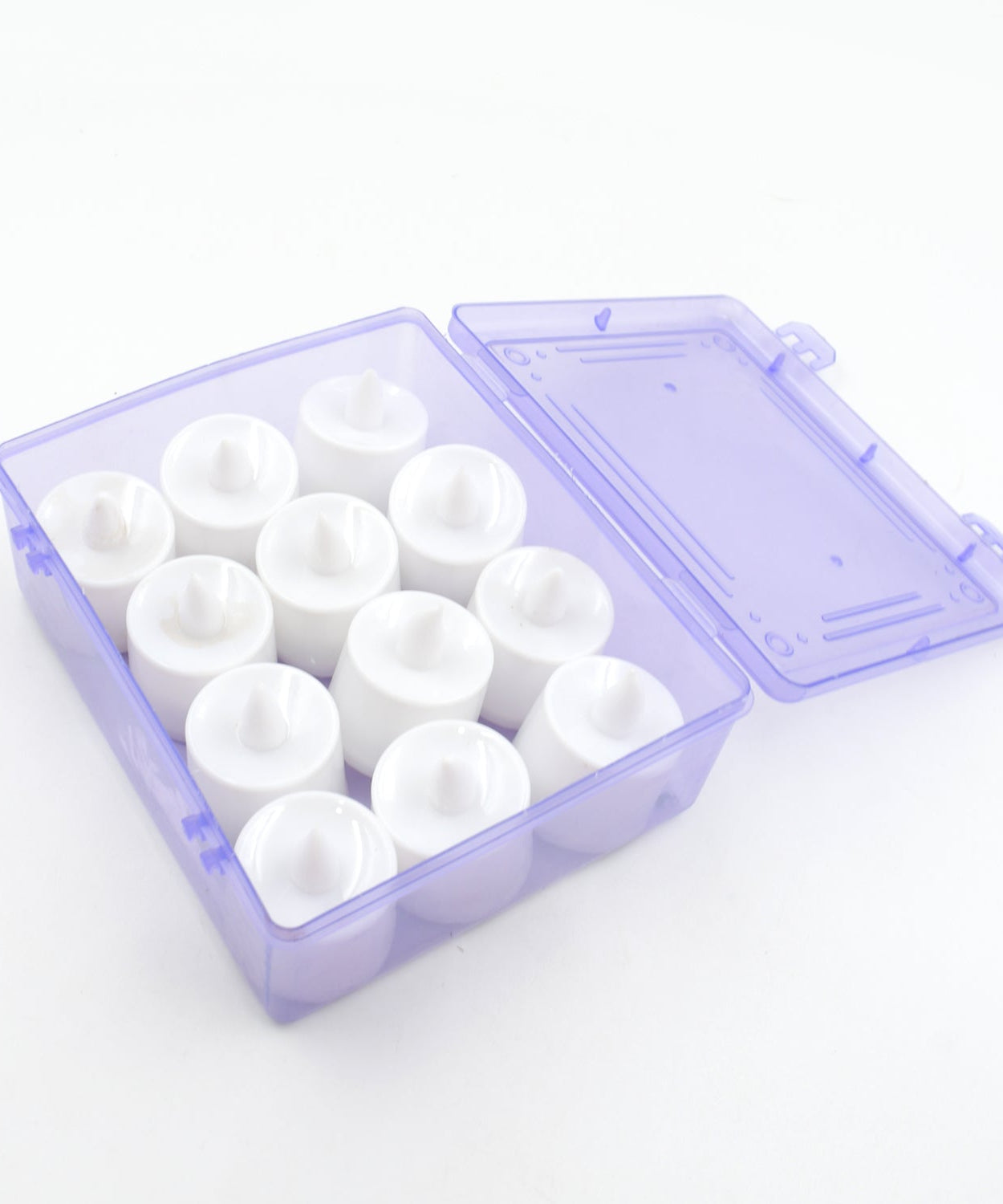 Pink LED tealights for home and festive decor