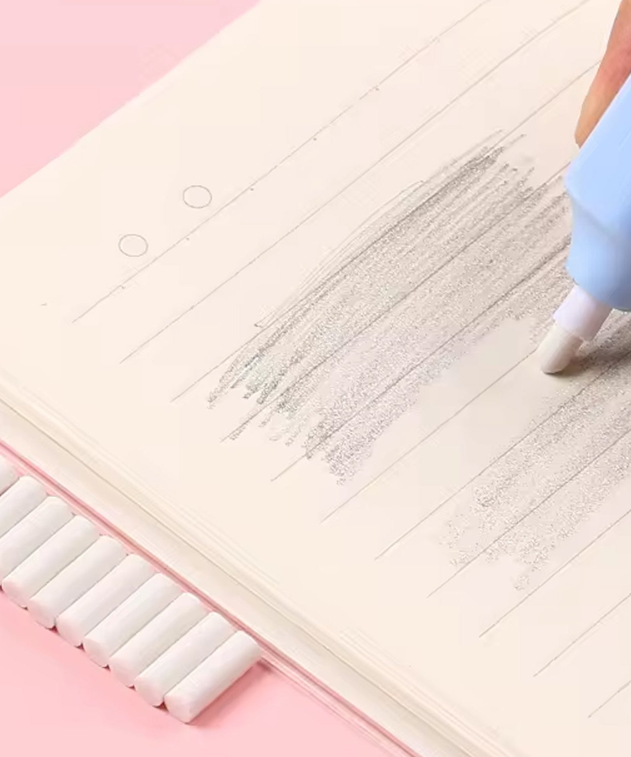 Electric Eraser Kit – Battery Operated with 10 Refills for Drawing & Sketching (Mix Design / Battery Not Included)