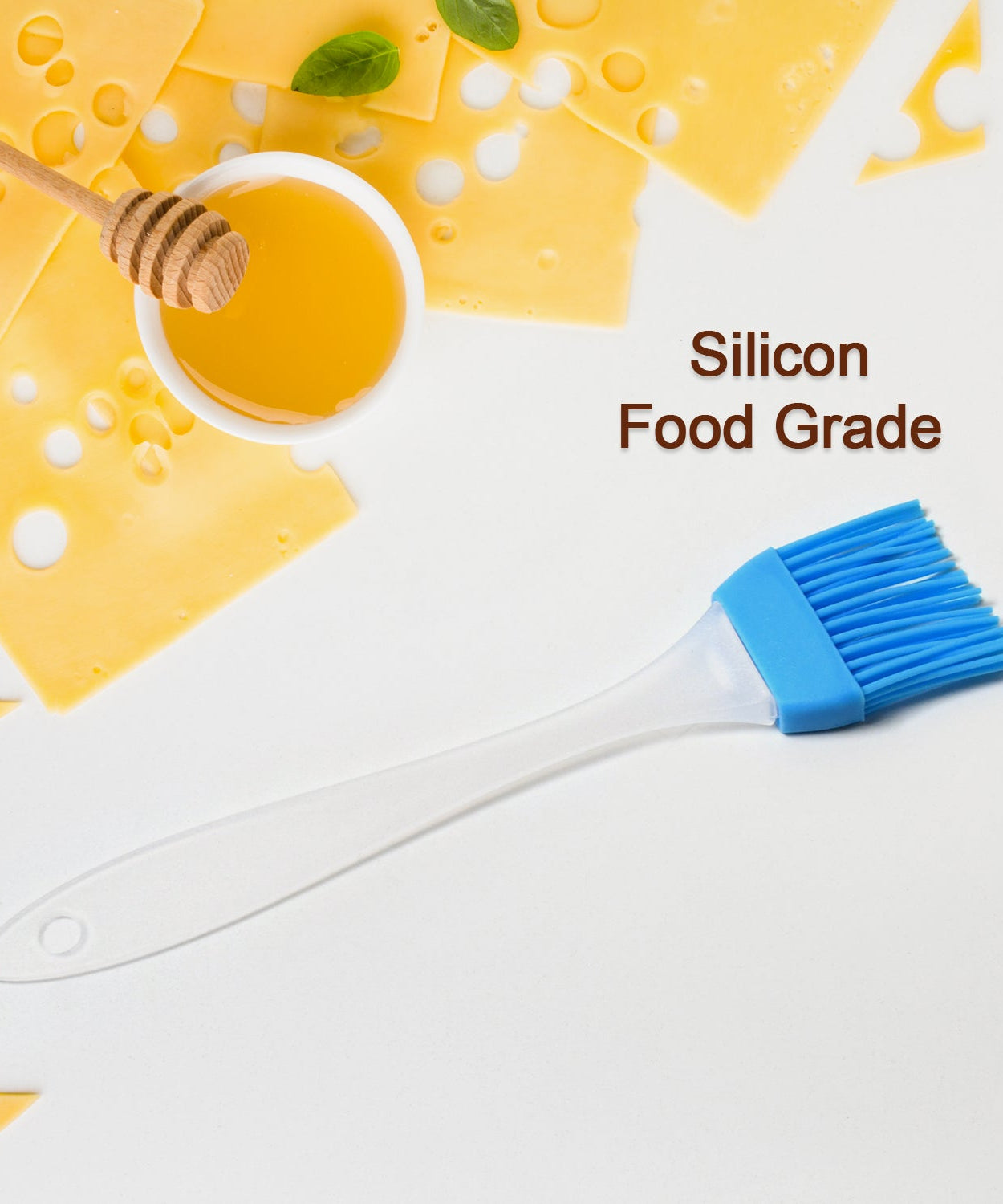 Silicone spatula and pastry brush set