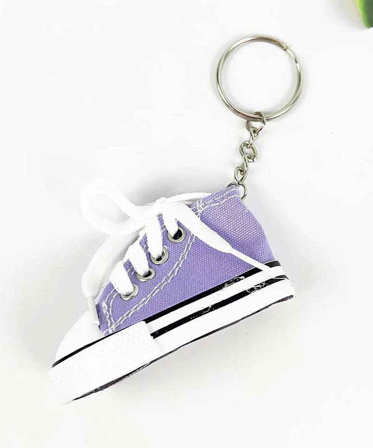 High-Top Basketball Shoe Keychain