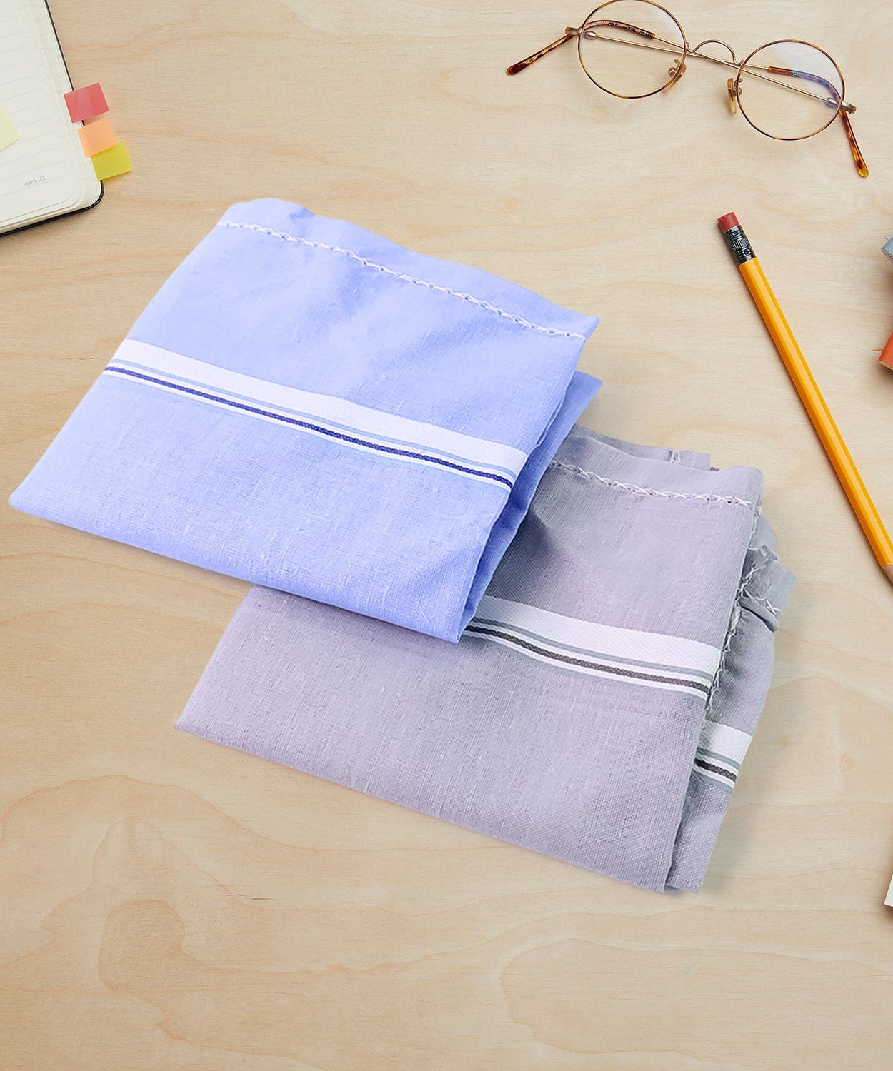 Premium Quality Soft Cotton Men’s Handkerchief (40x40 cm / 1 Pc)