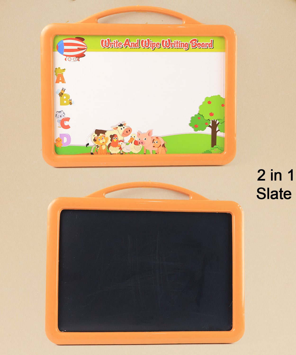 Educational Double-Face Drawing Board for Preschool Learning