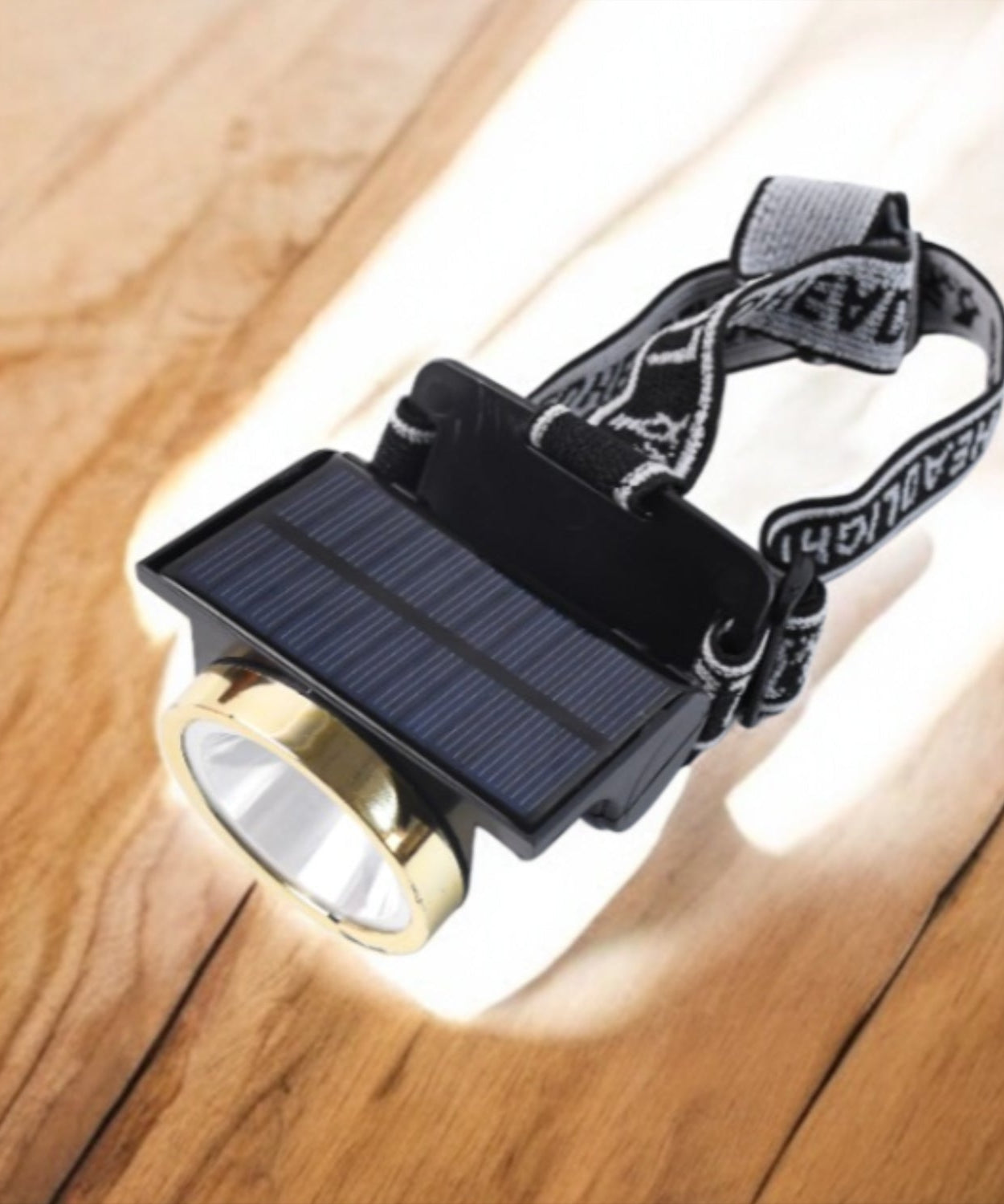 Rechargeable Solar LED Head lamp