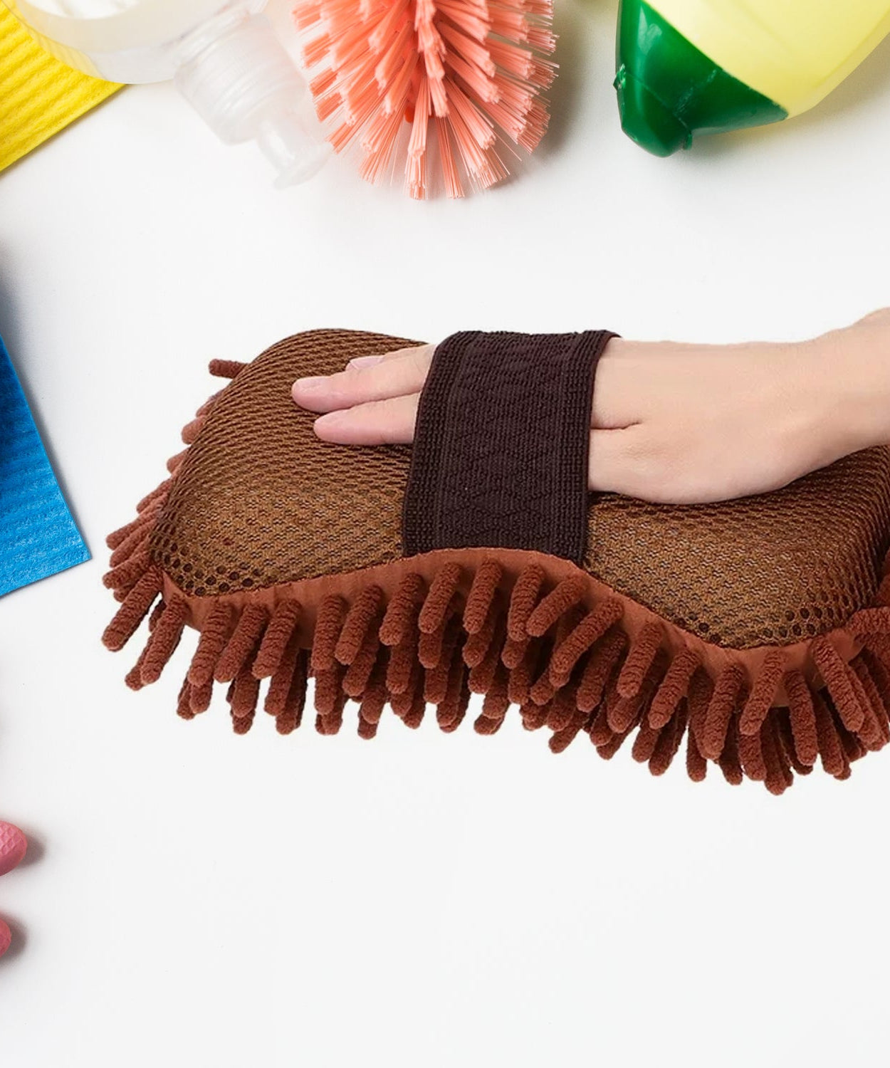 Microfiber duster and whiteboard eraser for home and office