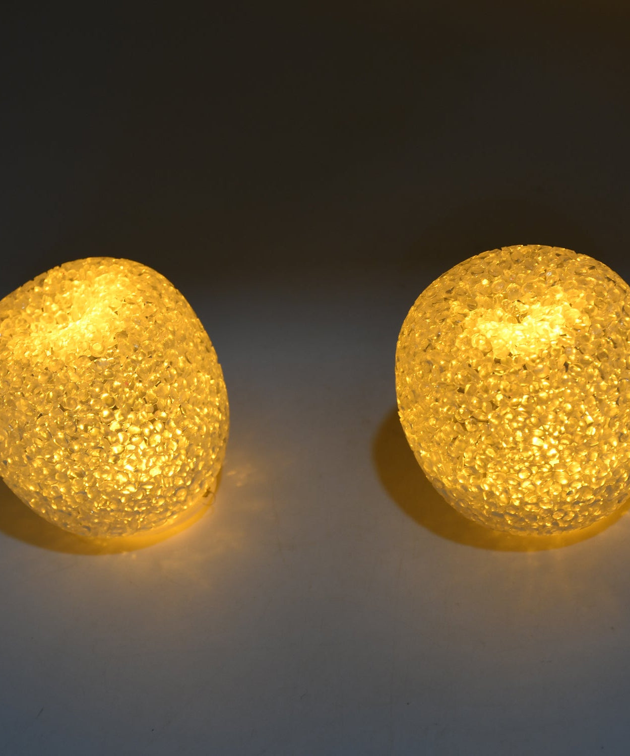 MULTI SHAPE SMALL LIGHT LAMPS LED SHAPE CRYSTAL NIGHT LIGHT LAMP (6 PC SET)