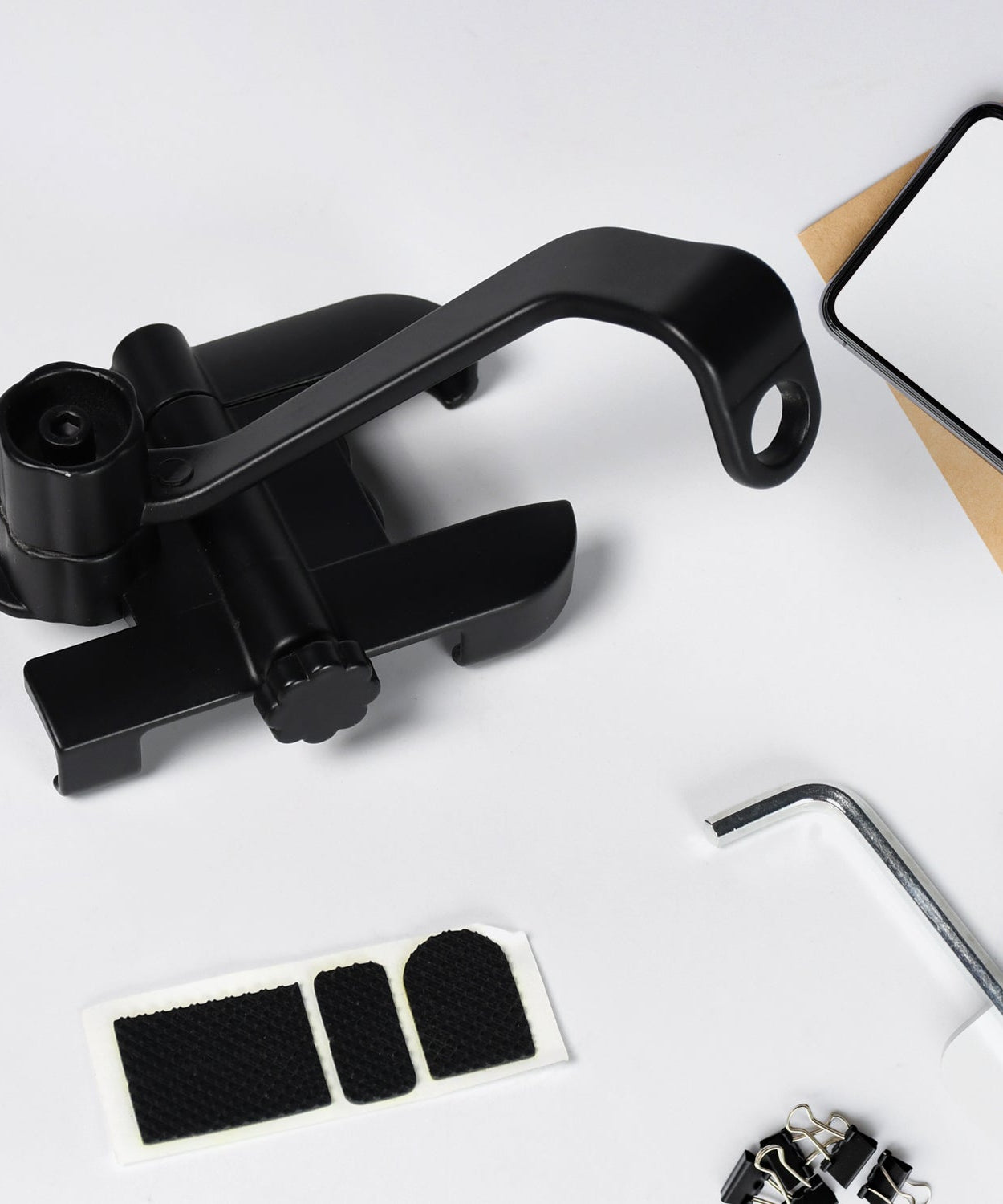 Adjustable phone stand for bikes