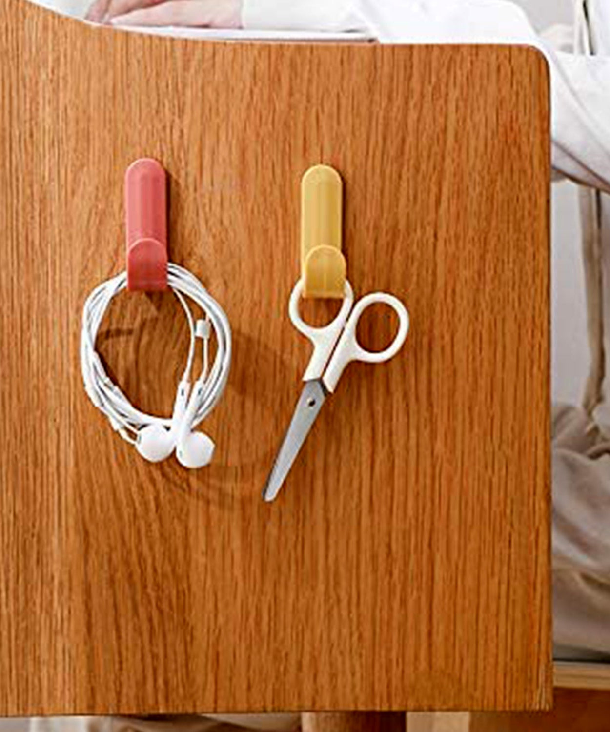 Self Adhesive Wall Hooks Waterproof Adhesive Sticky Round Hooks | Hanging Capacity 1 KG Max | Multipurpose Home Storage (20 Pcs Set)