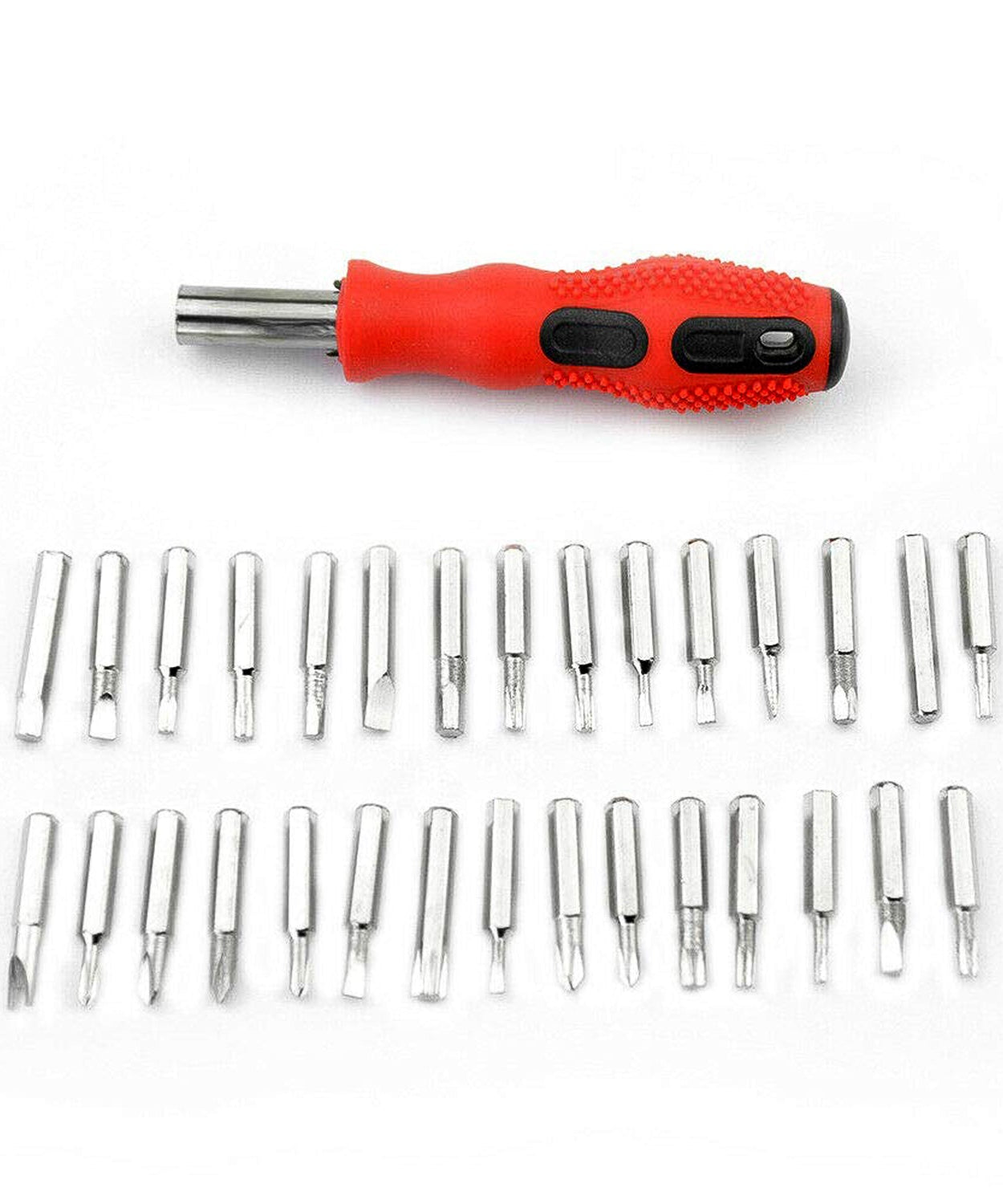 (SET OF 4PC) SCREWDRIVER SET, STEEL 31 IN 1 WITH 30 SCREWDRIVER BITS, PROFESSIONAL MAGNETIC DRIVER SET, B Grade