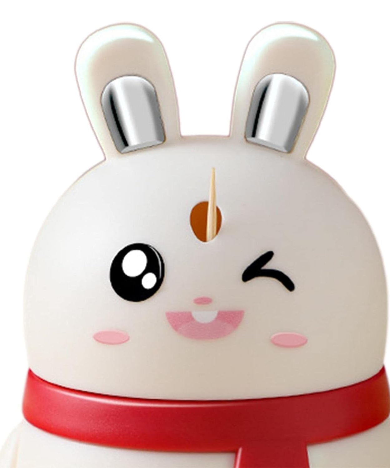 Rabbit Shape Toothpick Dispenser Pressing Small Size Accessory Durable Red | Home & Garden | Kitchen, Dining & Bar | Kitchen Storage & Organization | Racks & Holders Dining Room Table Decoration (1 Pc )