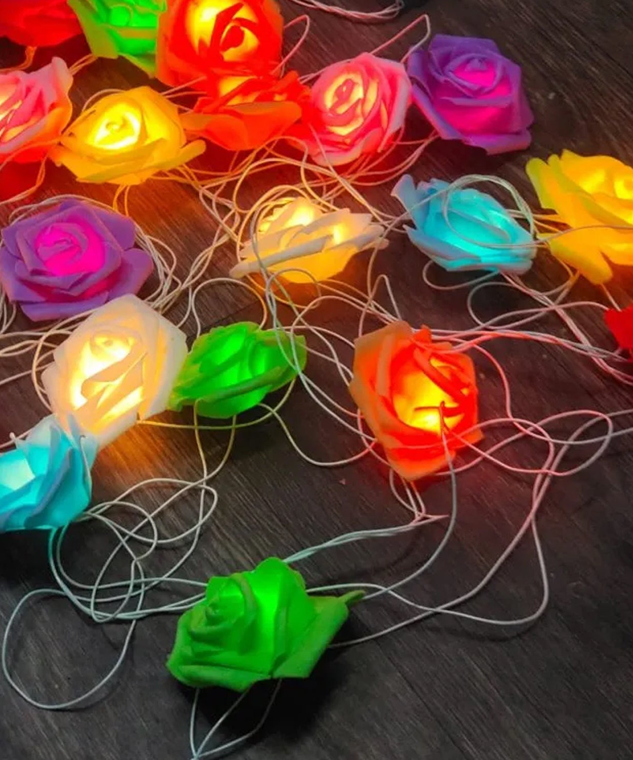 Home Decoration Diwali & Wedding LED String Light Indoor and Outdoor Light, Festival Decoration Led String Light, Multi-Color Light (1 Pc / Mix Design)