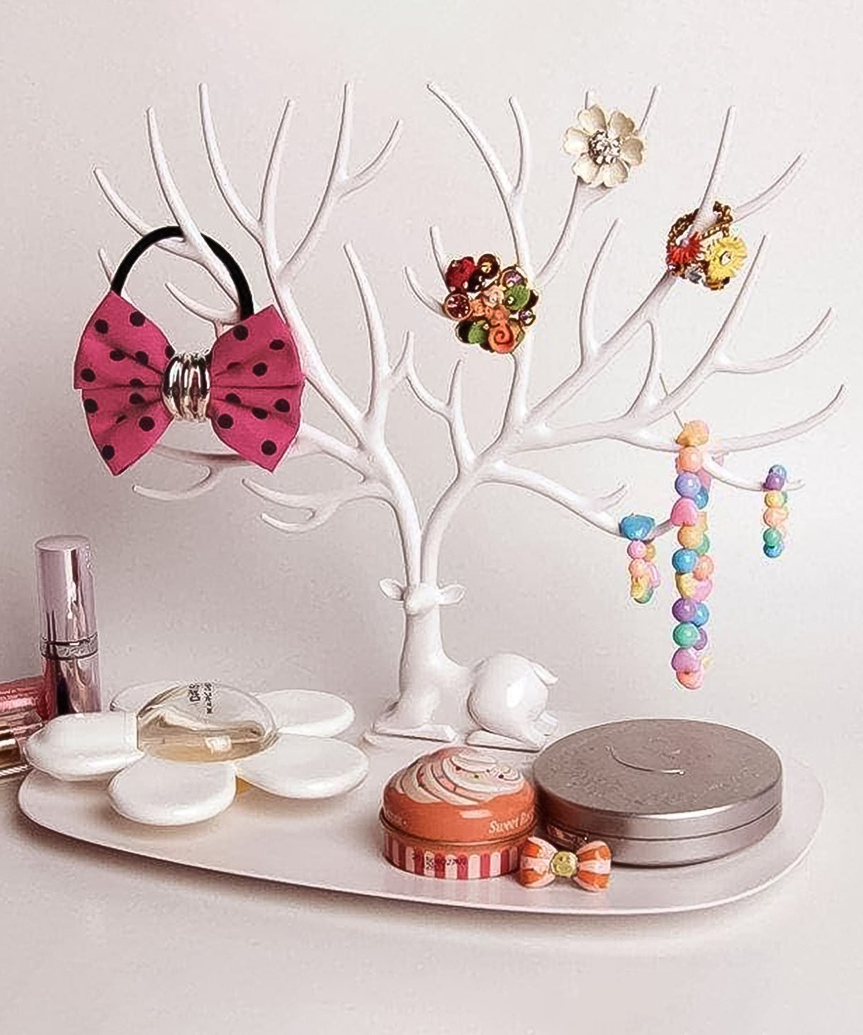 Deer Antlers Jewellery Holder Deer Tree Jewellery Tower Stand (1 Pc)