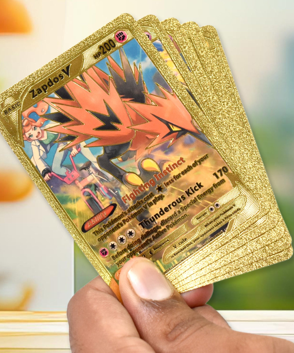 Pocket Monster Golden Trading Playing Cards (55 Pcs Set)