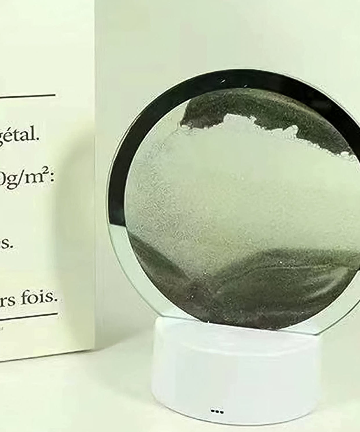 3D Liquid motion Display With LED Light (1 Pc)