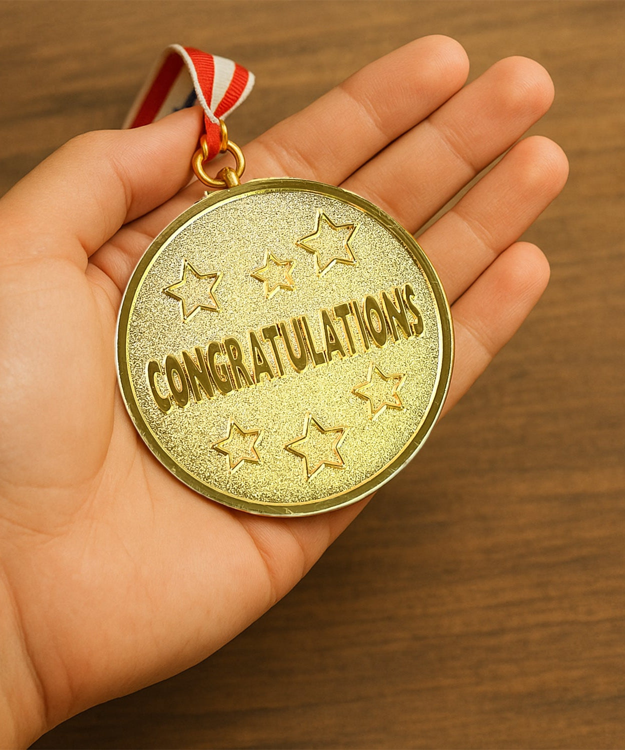 Tri Ribbon Glory Medal