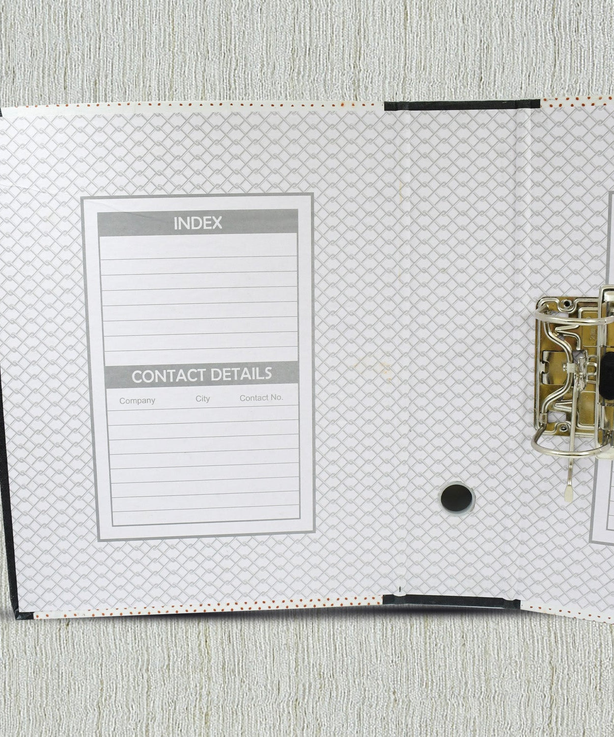 Button Clip Box File