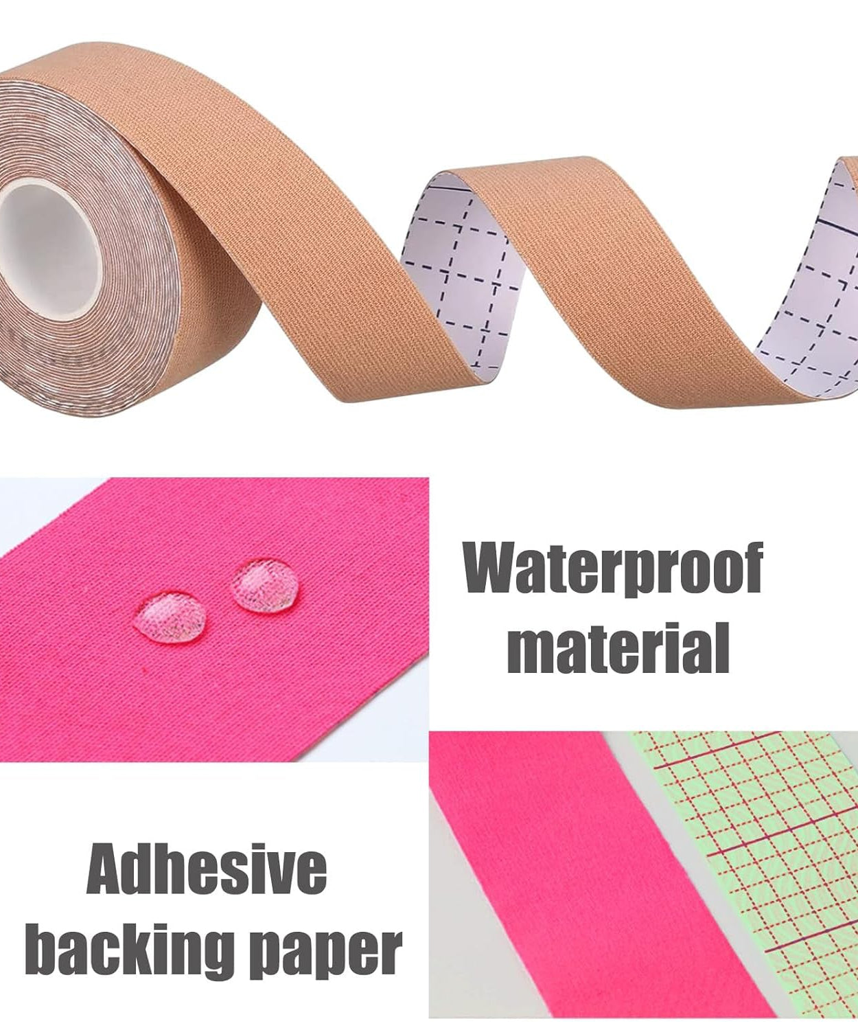 Face Lifting Tape, Myofascial Face Tightening Tape, 2.5 cm x 5 m Approx (1 Pc)