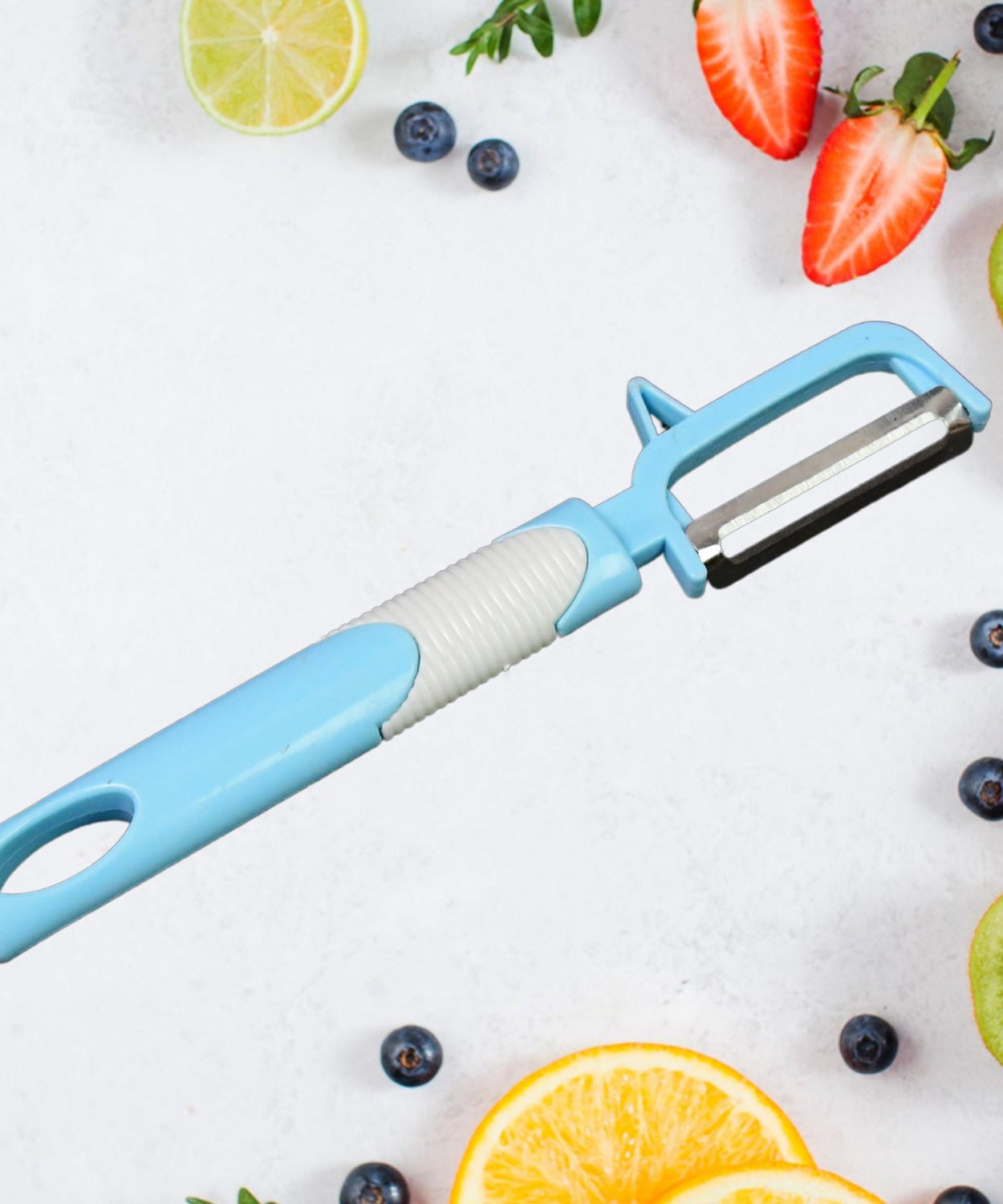 Multifunction Peeler Slicer with Plastic Handle (1 Pc / Mix Color)