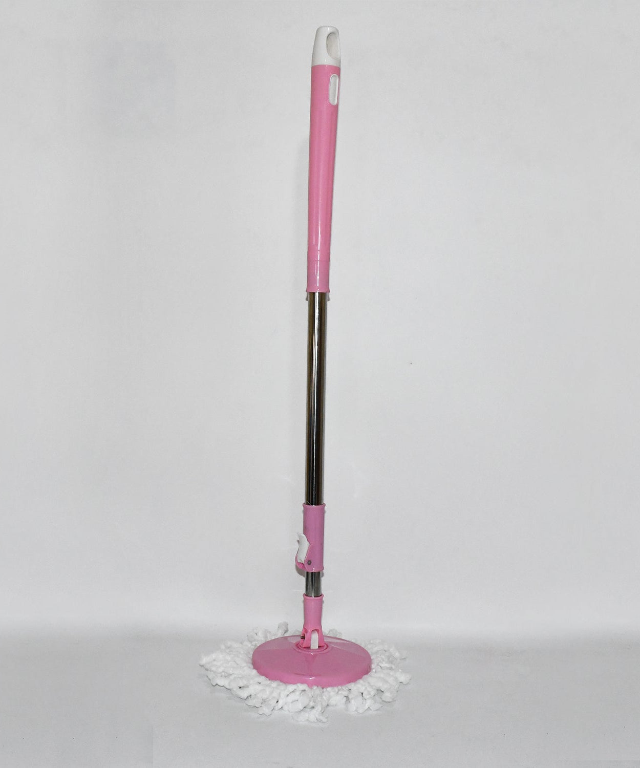 Home Cleaning Stainless Steel 360° Rotating Pole - Microfiber Mop with Adjustable Rod Stick Mix Color)