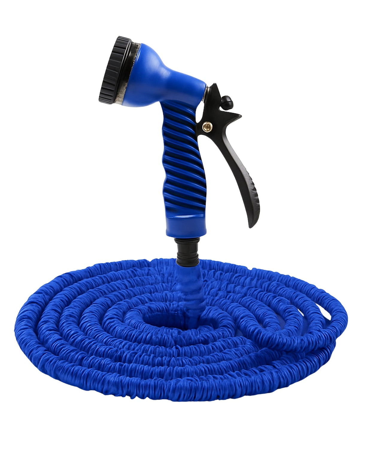 50 Ft Expandable Hose Pipe Nozzle For Garden Wash Car Bike With Spray Gun