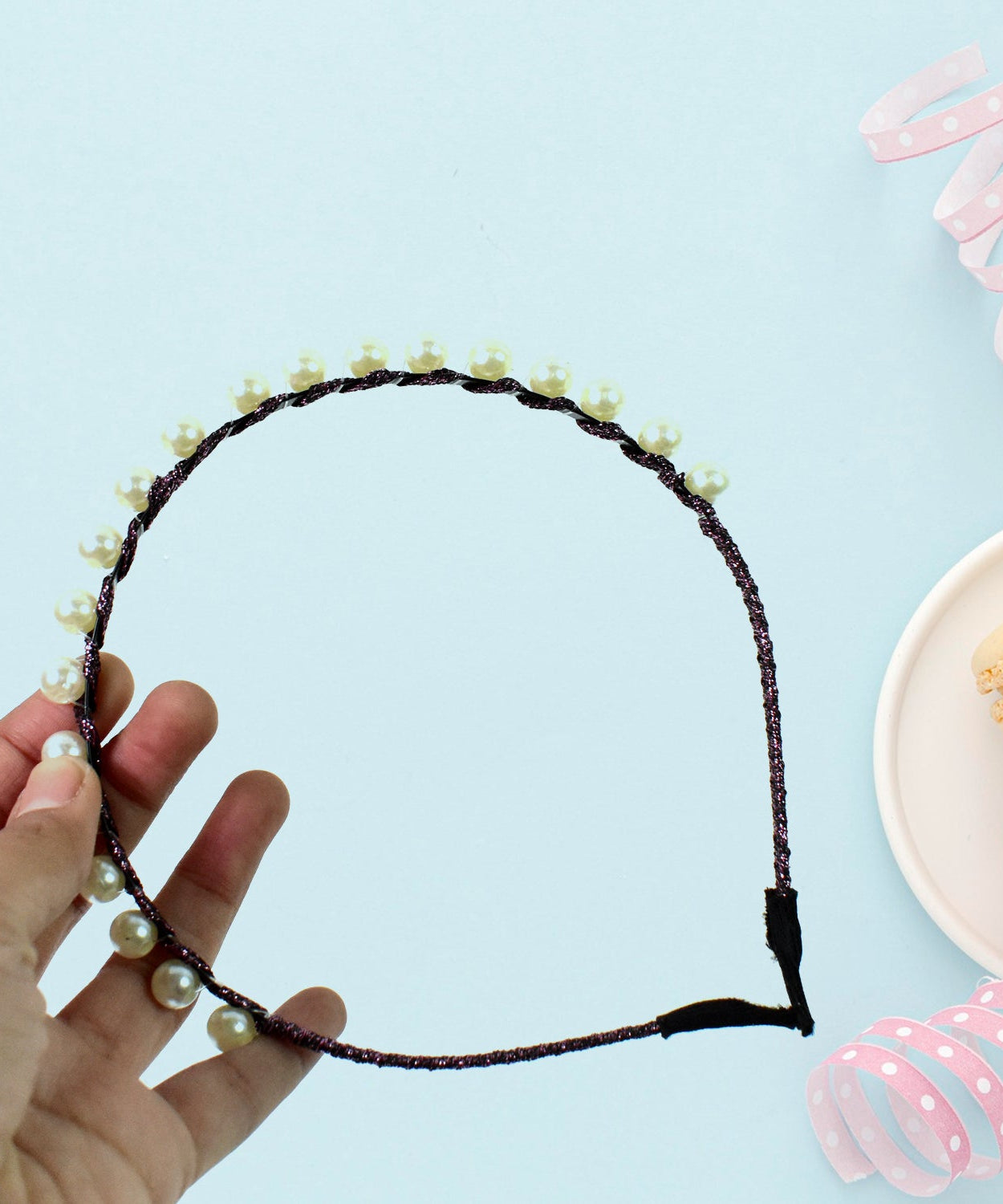 LustrousPearl Hairband
