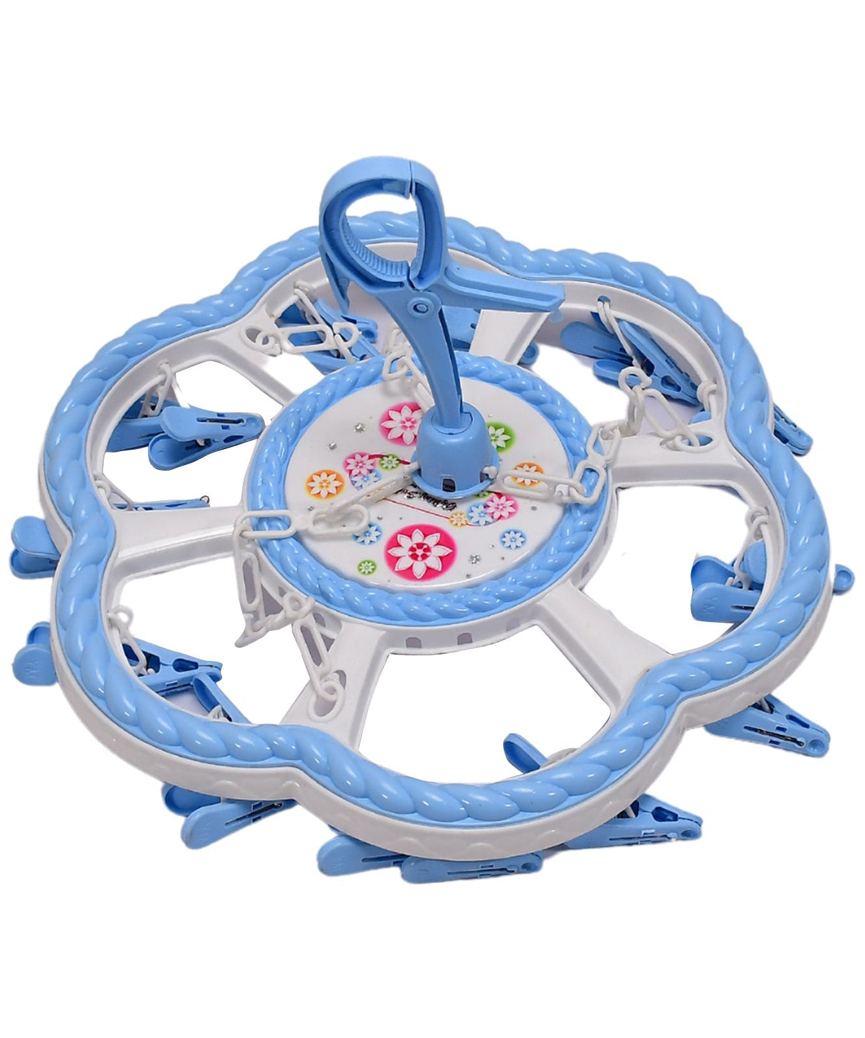 24-clip plastic flower hanger