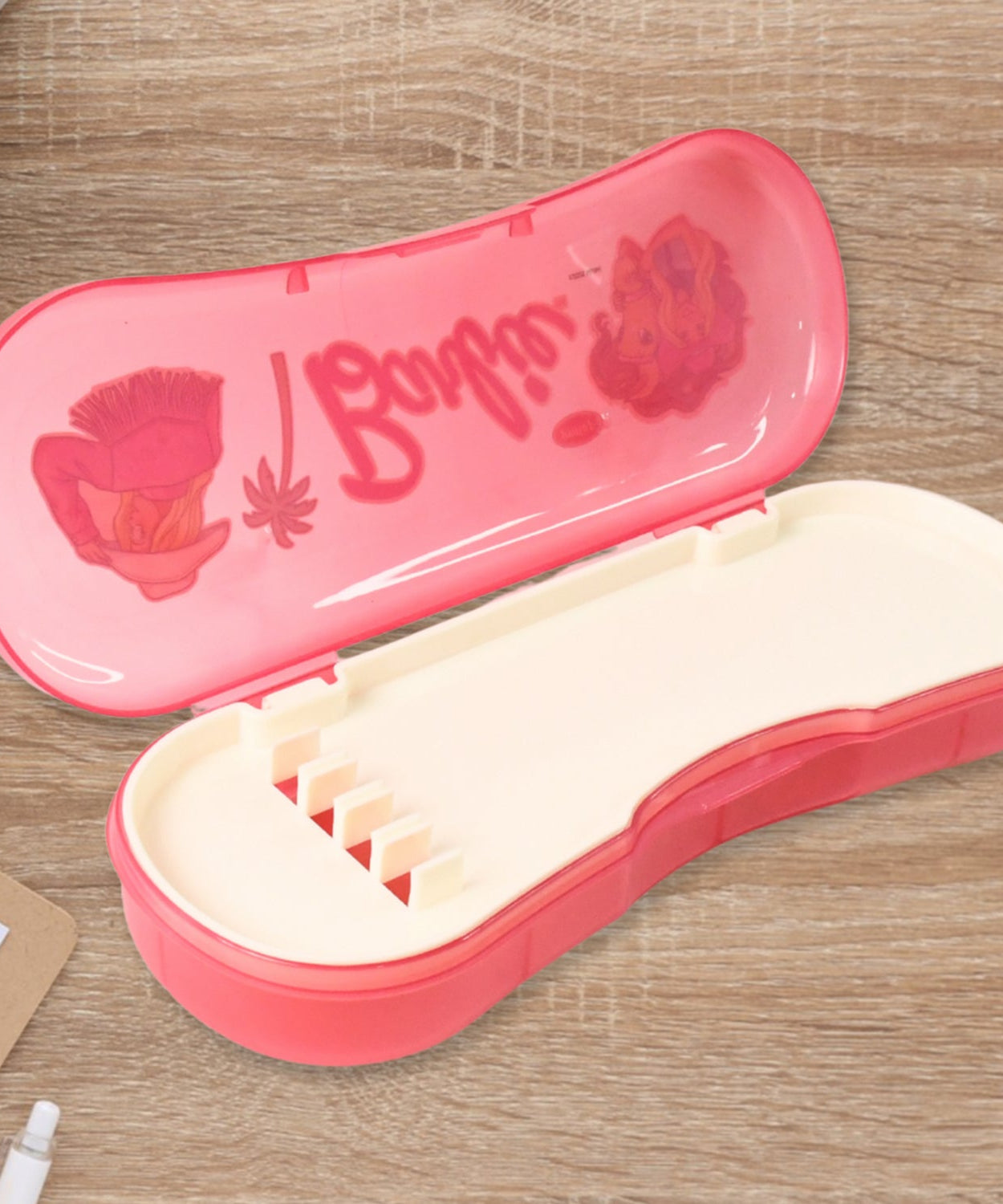 Cartoon Bear Design Pencil Box