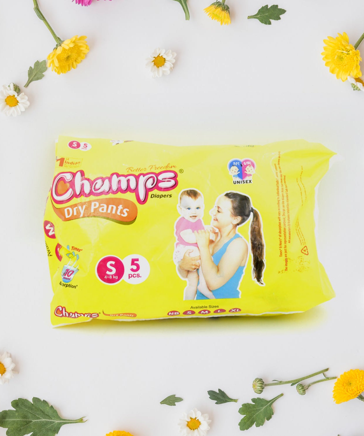 Travel-sized leakproof diapers, convenient and comfortable for small babies on the go.