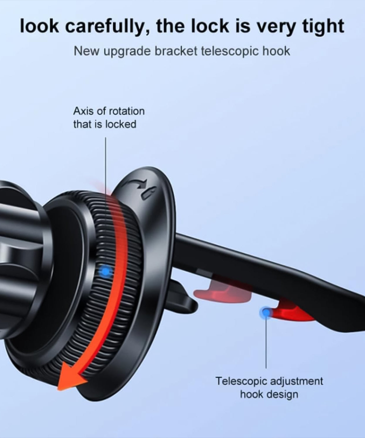 360° Rotatable & Foldable Air Vent Magnetic Phone Holder (1 Pc)