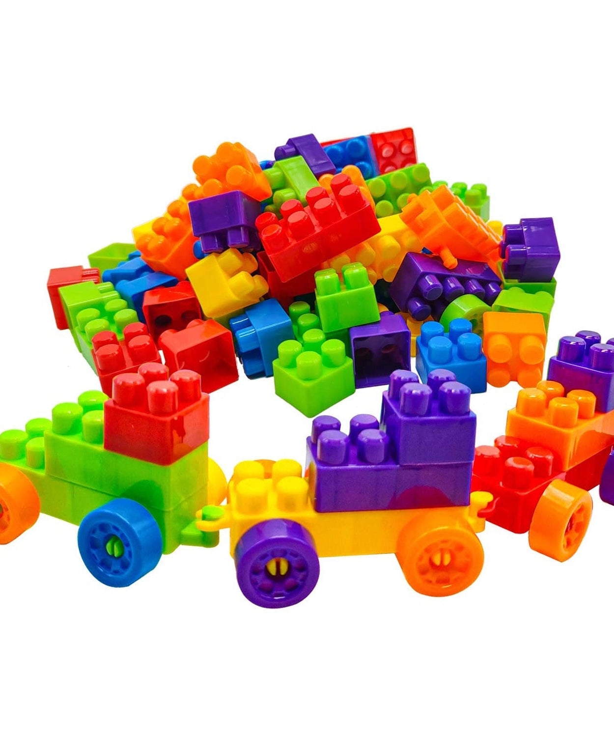 Multicolor blocks set for kids for play and learning