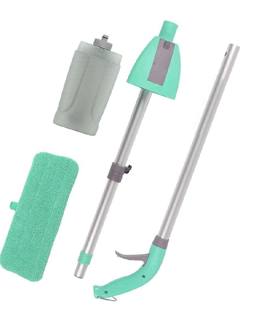 Mop with 360-degree head and removable pad